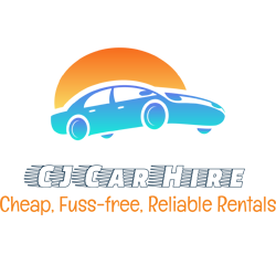 CJ Car Hire square logo